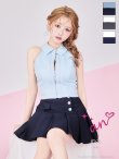 ブルーxネイビー　モデル：のあ　着用サイズ：Sサイズ