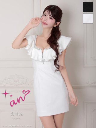 ミニドレス：ホワイト(白)｜キャバドレス・ミニドレス通販はsugar