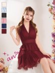 ワインレッド　モデル：ゆな　着用サイズ：Sサイズ