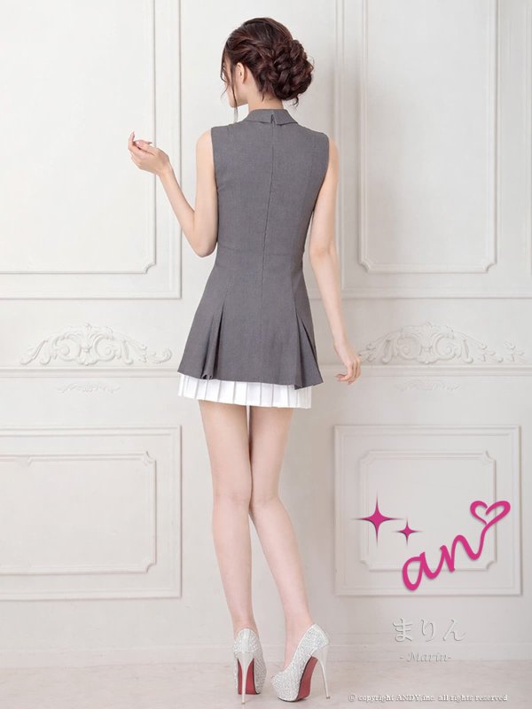 グレー モデル：まりん　身長：171cm　着用サイズ：Sサイズ