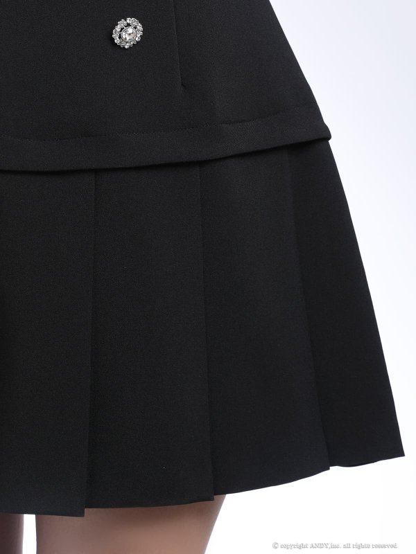 ブラックxホワイト モデル：るりぴ　身長：165cm　着用サイズ：Sサイズ