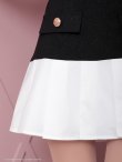 ブラックxホワイト　モデル：まりん　身長：164cm　着用サイズ：Sサイズ