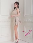 ベージュ　モデル：ゆめ　身長：160cm　着用サイズ：Sサイズ