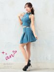 モスグリーン　モデル：如月れい　身長：156cm　着用サイズ：Sサイズ