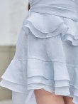 ブルー　モデル：あまね　着用サイズ：Sサイズ
