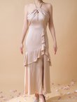 ベージュ　モデル：まりん　身長：171cm　着用サイズ：Sサイズ