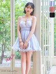 ブルー　モデル：南柚子　身長：163cm　着用サイズ：Sサイズ
