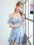 ブルー　モデル：ゆな　着用サイズ：Sサイズ