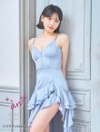 ブルー モデル：南柚子　身長：163cm　着用サイズ：Sサイズ