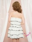 ホワイト　モデル：のあ　着用サイズ：Sサイズ