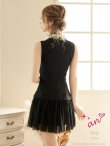 ブラック　モデル：ゆな　身長：161cm　着用サイズ：Sサイズ