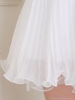 ホワイト　モデル：のあ　着用サイズ：Sサイズ