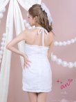 ホワイト　モデル：のあ　身長：148cm　着用サイズ：Sサイズ