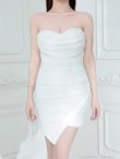 ホワイト　モデル：姫乃まゆ　身長：153cm　着用サイズ：Sサイズ