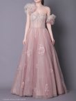 画像5: ANDY Fashion Press vol.17 掲載商品【couture an/クチュールアン】 グラデーション/ フラワー/ オフショル/ ラメチュール/ ビジュー/ フレア/ Aライン/ プリンセス/ ロングドレス/ キャバドレス long[OF05] (5)
