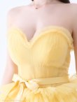 イエロー モデル：ゆめ　身長：160cm　着用サイズ：S(XS〜M)