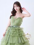 グリーン モデル：ゆめ　身長：160cm　着用サイズ：S(XS〜M)