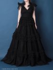 画像13: 【couture an/クチュールアン】ショルダーリボン/ レース/ チュール/ フリル/ Aライン/ プリンセス/ カラードレス/ ロングドレス/ キャバドレス long[OF05] (13)