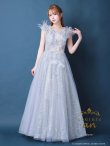 画像3: ANDY Fashion Press vol.18【couture an/クチュールアン】立体フラワー/ フェザー/ チュール/ ラメ/ フレア/ Aライン/ プリンセス/ ロングドレス/ キャバドレス long[OF05] (3)