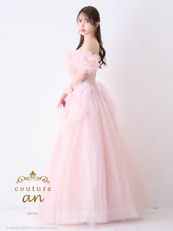 ピンク　モデル：ゆめ　身長：160cm　着用サイズ：S(XS〜M)サイズ
