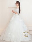 画像17: 【couture an/クチュールアン】レース/ チュール/ オフショルダー/ プリンセス/ エレガント/ ロングドレス/ ビーズ装飾/ ゴージャス/ パーティードレス/ シアー/キャバドレス long[OF05] (17)