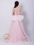画像5: 【couture an/クチュールアン】フェザー/ オフショル/スパンコール/ ピンクドレス/ ビジュー/ プリンセスライン/ シアー/ ロングドレス/ フェミニン/キャバドレス long[OF05] (5)