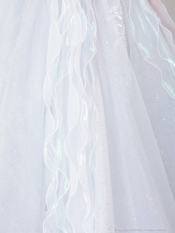 ホワイトブルー モデル：ゆめ　身長：160cm　着用サイズ：S(XS〜M)サイズ