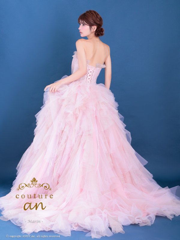 ピンク モデル：まりん　身長：164cm　着用サイズ：S (XS〜M)サイズ