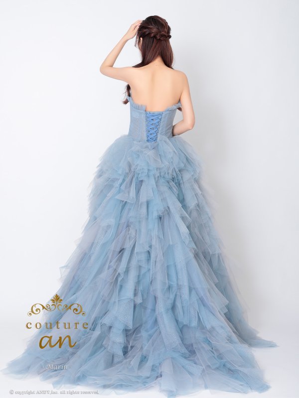 ブルー モデル：まりん　着用サイズ：S (XS〜M)サイズ