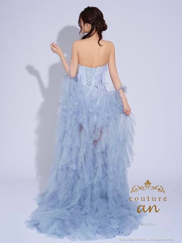 ブルー　モデル：まりん　身長：171cm　着用サイズ：S(XS〜M)サイズ