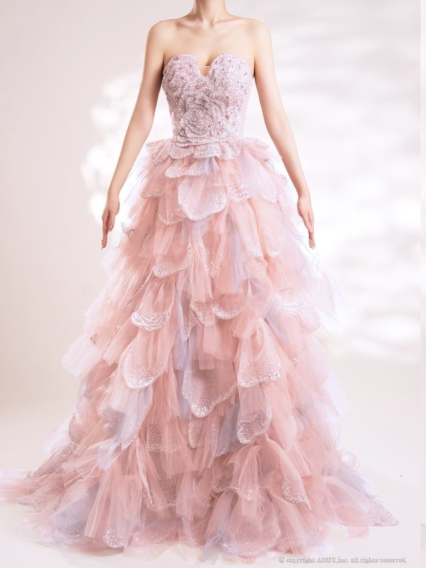 ピンク　モデル：まりん　身長：171cm　着用サイズ：S(XS〜M)サイズ