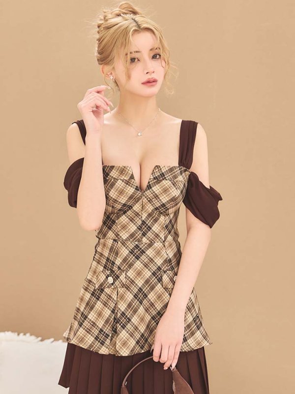 ブラウン　モデル：ふぶき　身長：161cm　着用サイズ：Sサイズ