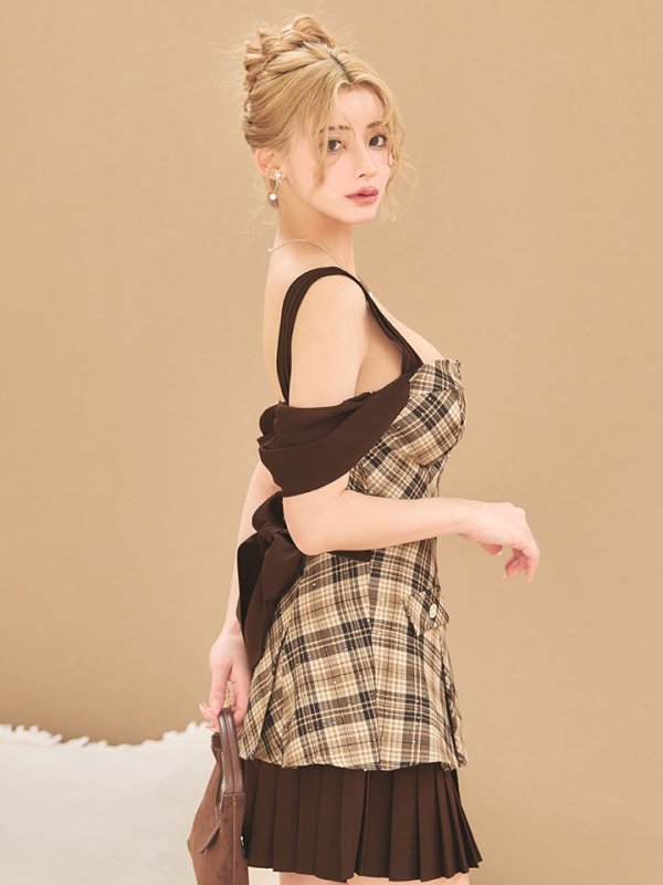 ブラウン　モデル：ふぶき　身長：161cm　着用サイズ：Sサイズ