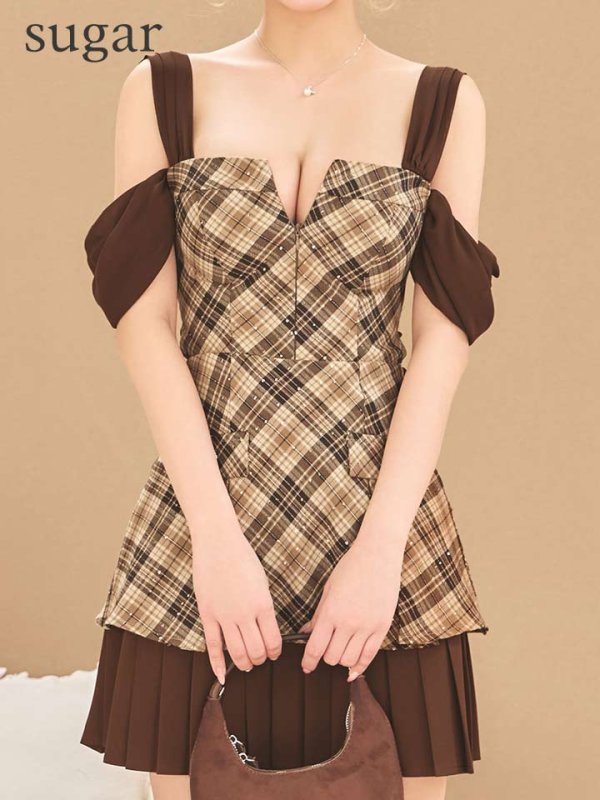 ブラウン　モデル：ふぶき　身長：161cm　着用サイズ：Sサイズ