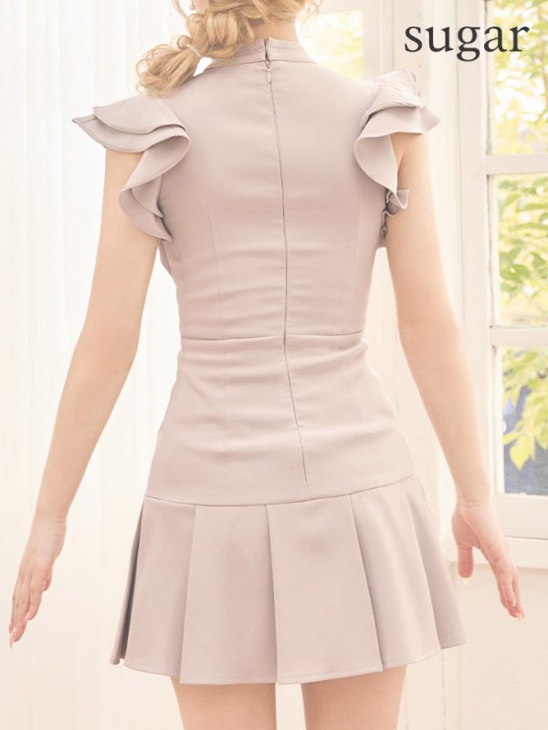 ベージュ モデル：ふぶき　身長：161cm　着用サイズ：Sサイズ