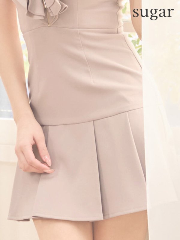 ベージュ モデル：ふぶき　身長：161cm　着用サイズ：Sサイズ