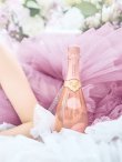 画像16: 【ひめか/関西コレクション着用】【couture an/クチュールアン】 グラデーション/ ティアード/ チュール/ レース/ フレア/  キャミソール/ ラメ/ Aライン/ ロングドレス/ カラードレス long[OF05] (16)