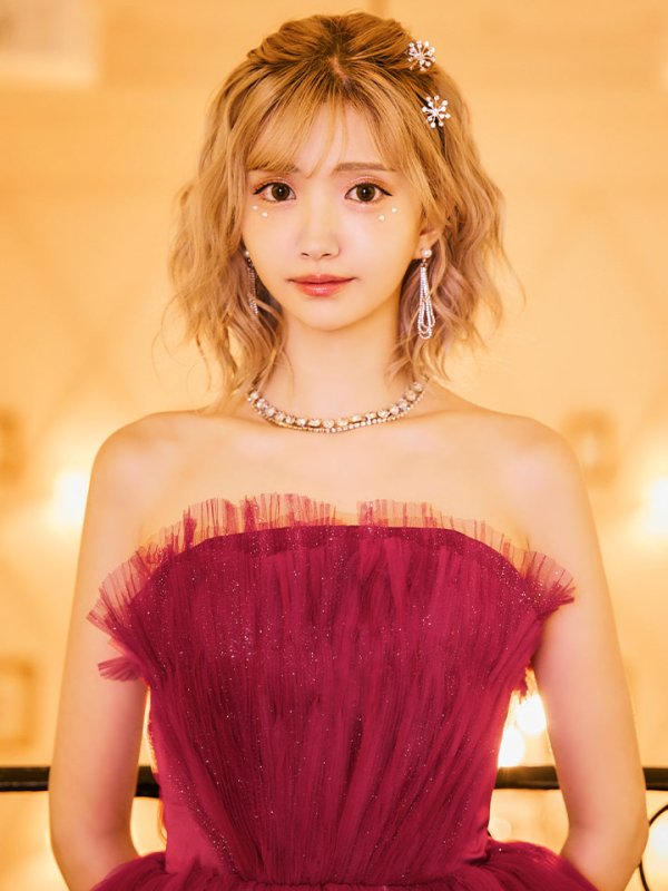 画像19: 【HIMEKA/関西コレクション着用】ANDY Fashion Press 19掲載【couture an/クチュールアン】グラデーション/ フリル/ チュール/ ベア/ リボン/ フレア/ Aライン/ プリンセス/ ロングドレス/ キャバドレス long[OF05] (19)