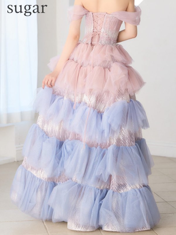 ピンクブルー モデル：れみれみ　身長：163cm　着用サイズ：Sサイズ