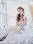 画像46: 【るな/関西コレクション着用】【ANGEL R PREMIUM/エンジェルアールプレミアム】ベア/ ウェディング/ バースデー/ プリンセス/ フラワーレース/ スパンコールビジュー/ キャバドレスlong【HC03】 (46)