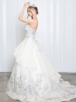 画像19: 即日発送【関西コレクション着用】【ANGEL R PREMIUM/エンジェルアールプレミアム】ベア/ ウェディング/ バースデー/ プリンセス/ フラワーレース/ スパンコールビジュー/ キャバドレスlong【HC03】 (19)