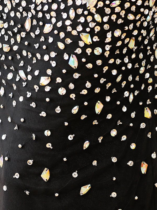 画像10: 【ANGEL R PREMIUM/エンジェルアールプレミアム】グラデーション/ スパンコールビジュー/ メッシュ/ ノースリーブ/ マーメイド/ ロング/ キャバドレスlong[OF2] (10)