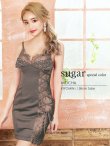 画像6: sugar x ARコラボカラーあり!!【ANGEL R/エンジェルアール】バスト＆サイドレース/ ビジュー/ タイト/ ミニドレス/ キャバドレス[OF2] (6)