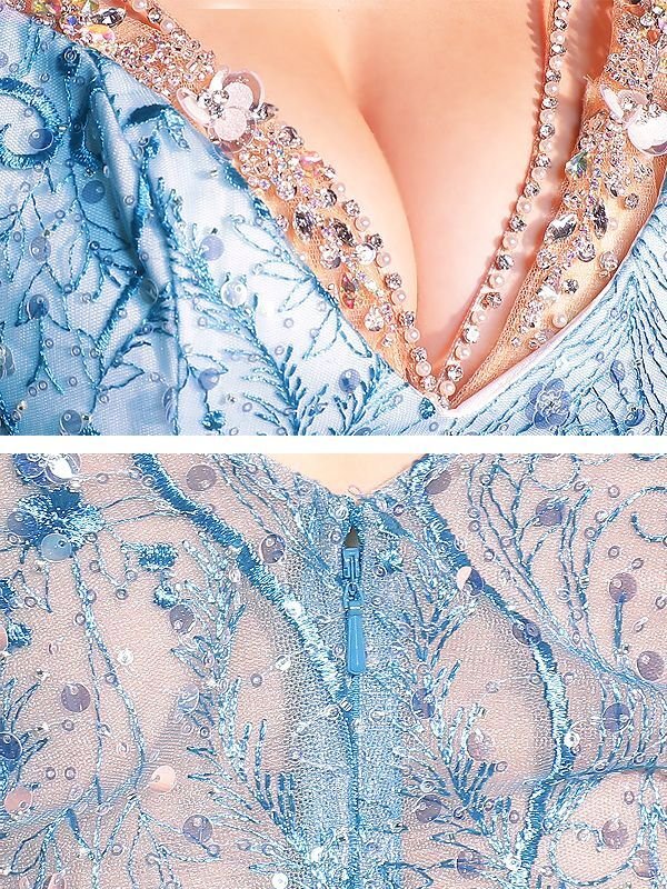 画像11: 【ANGEL R/エンジェルアール】キャミ/レースデザイン/ビジュー/ タイト/ スリット/ ロングドレス/ キャバドレス long[OF2] (11)