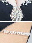画像7: 訳あり商品☆破れあり☆【ANGEL R/エンジェルアール】バストビジュー/ レース/ バックシースルー/ タイト/ ミニドレス/ キャバドレス[OF2] (7)