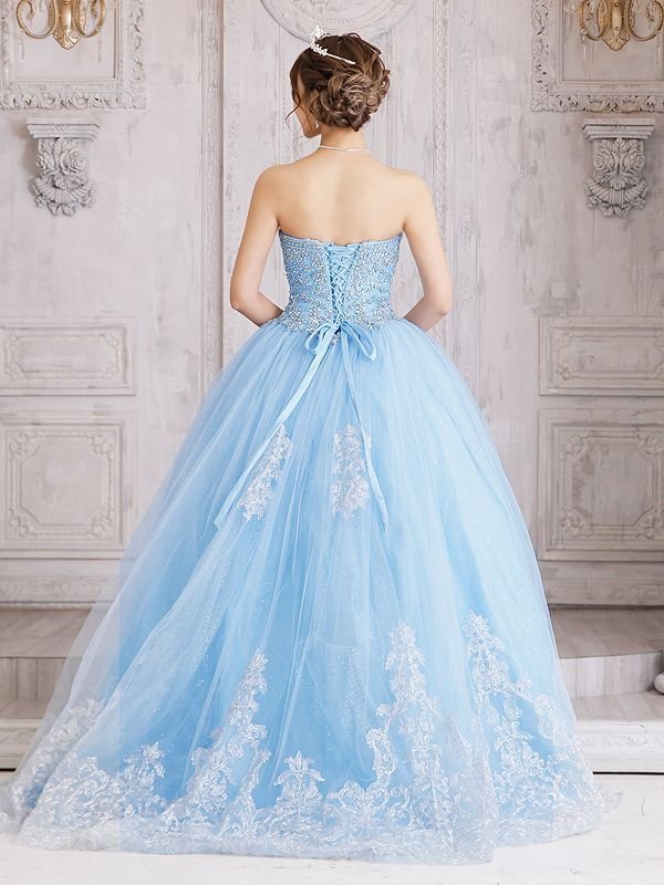 画像3: 【ANGEL R/エンジェルアール】ベア/ プリンセス/ フレア/ ロング/ キャバドレスlong[OF2] (3)