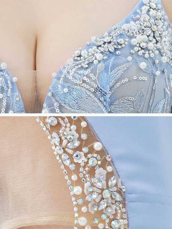 画像7: XSサイズあり【ANGEL R/エンジェルアール】キャミソール/ アッパーフラワー/ パール/ ビジュー/ タイト/ ミニドレス/ キャバドレス[OF2] (7)