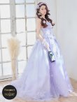画像3: 【関西コレクション着用】【ANGEL R/エンジェルアール】ベア/ ウェディング/ バースデー/ プリンセス/ フラワーパール/ ビジュー/ ラメ/ キャバドレスlong[OF2] (3)