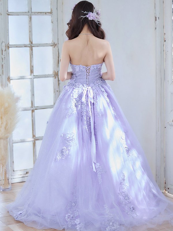 画像10: 【関西コレクション着用】【ANGEL R/エンジェルアール】ベア/ ウェディング/ バースデー/ プリンセス/ フラワーパール/ ビジュー/ ラメ/ キャバドレスlong[OF2] (10)