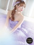 画像2: 【関西コレクション着用】【ANGEL R/エンジェルアール】ベア/ ウェディング/ バースデー/ プリンセス/ バタフライスパンコール/ ビジュー/ キャバドレスlong【HC03】 (2)